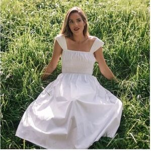 STAUD Ida midi dress